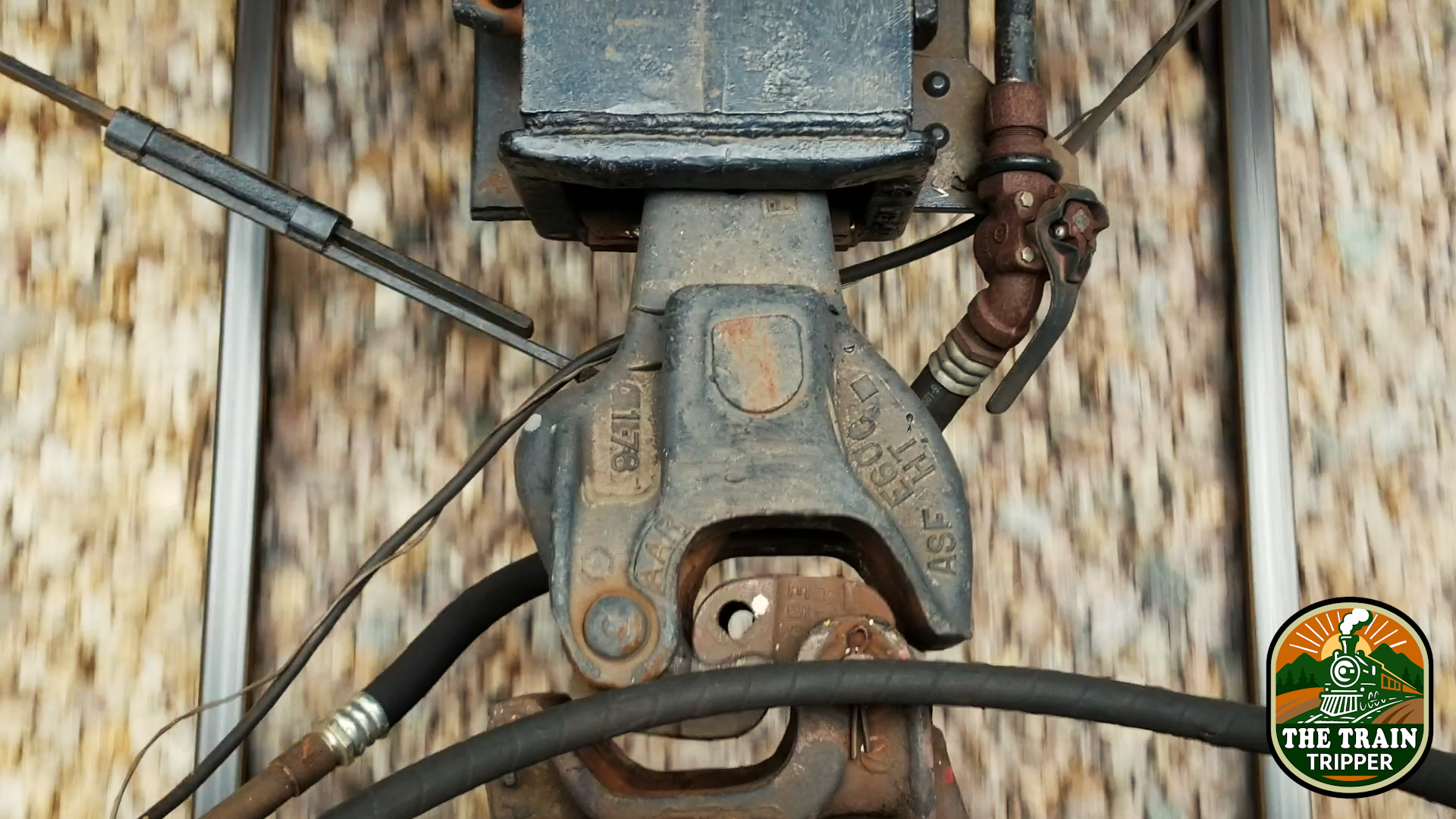 Video: Train Couplers and Rails in Motion