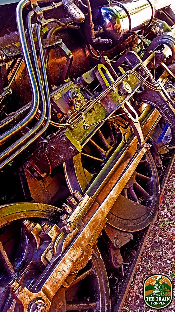 #28 Steam Engine Close-Up at the Texas State Railroad